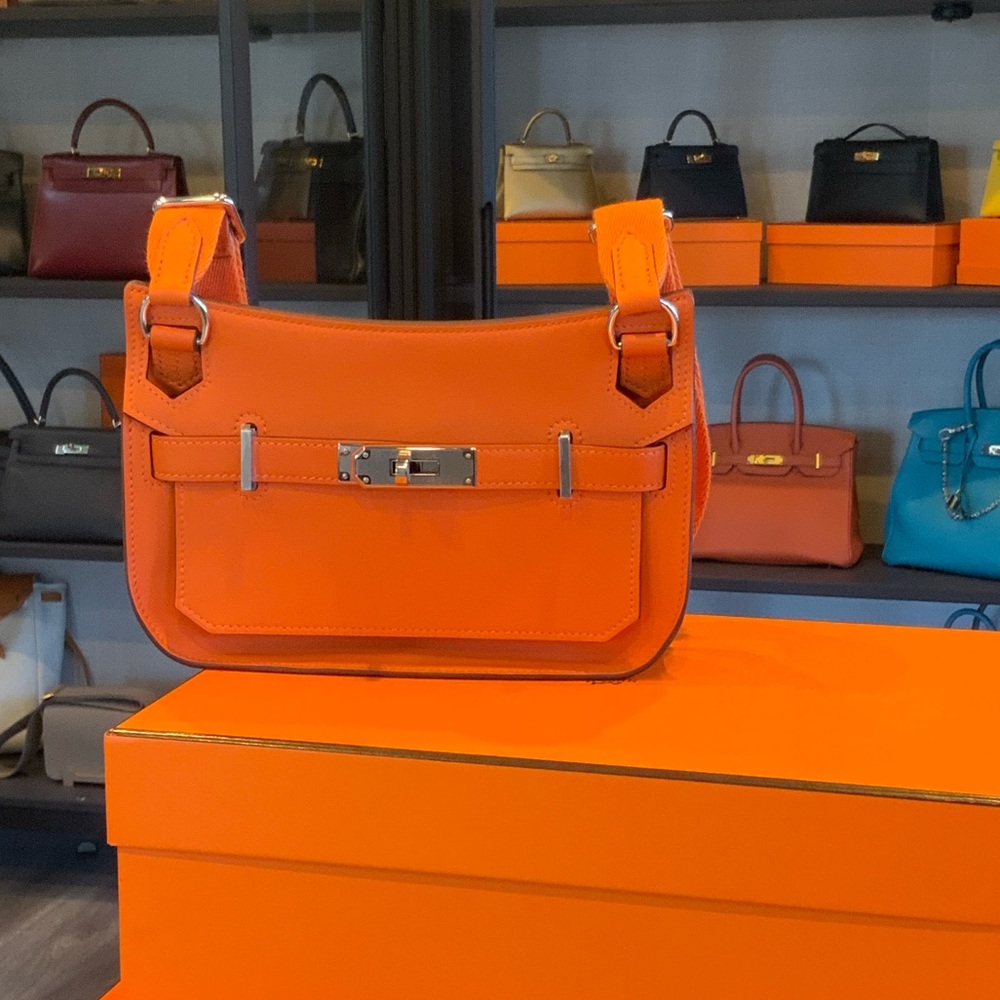 Hermes jyspiere Orange crossbody Women's Bag